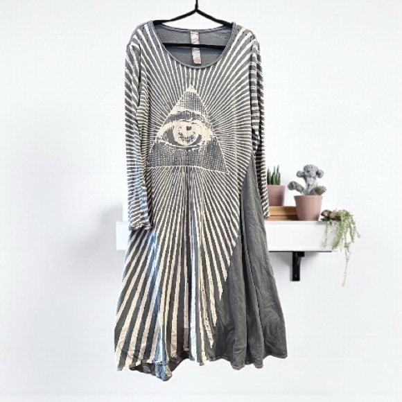 Magnolia Pearl Eye of God Long Sleeved Dress - Picture 6 of 16